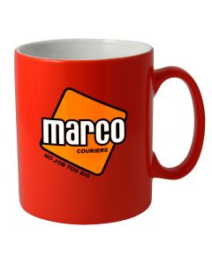 Cambridge Red white duo Mug
